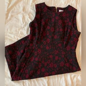Calvin Klein Floral Sheath Dress